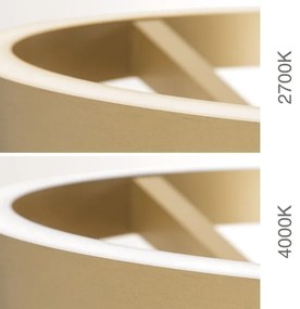 Orion - stmievateľná LED stojacia lampa KOLK LED/40W/230V 2700/4000K zlatá