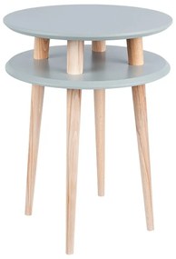 Tmavosivý odkladací stolík Ragaba UFO, Ø 45 cm