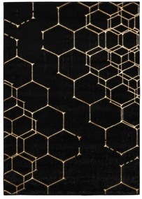 Lalee Kusový koberec Marmaris 405 Black Rozmer koberca: 160 x 230 cm