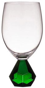 Súprava 2 pohárov na víno „Zhara Emerald", obj. 350 ml