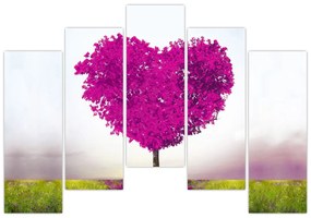 Obraz farebného stromu