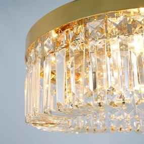 Toolight Toolight, stropné svietidlo 60cm, 8xE14, APP1729-8C, zlatá lesklá, OSW-06355