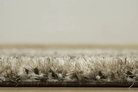 Koberec Shaggy Puffy P591 hnedý