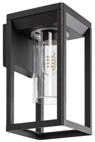 Rabalux 77085 - Vonkajšie nástenné svietidlo ZERNEST 1xE27/15W/230V IP54 čierna