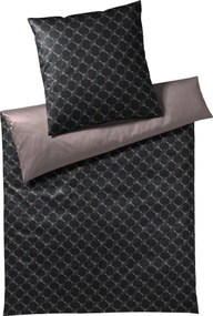 XXXLutz OBOJSTRANNÁ POSTEĽNÁ BIELIZEŇ, makosatén, hnedá, čierna, 155/220 cm Joop! - Online Only bytové doplnky - 004977049903