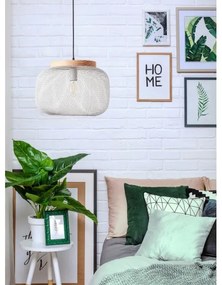 Brilliant - Závesné svietidlo na lane GIADA 1xE27/40W/230V pr. 39 cm sivá