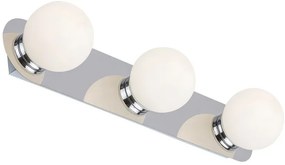 Rabalux Prisadené svietidlo do kúpeľne Becca 3x28W | G9 | IP44 - chróm
