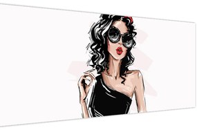 Obraz - Fashion woman (120x50 cm)