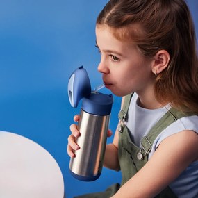 Termoska na pitie so slamkou 500 ml - midnight