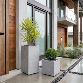 Sada 2 ks květináčů BETONIQUE 30x30/30x60 cm - výber z 4 prevedení