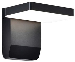 LED Vonkajšie nástenné flexibilné svietidlo LED/17W/230V IP65 3000K čierna