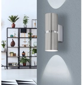 Eglo 96261 - LED Nástenné svietidlo PASSA 2xGU10/3.3W/230V guľaté