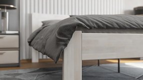Posteľ Fava 180x200 cm, bielený buk