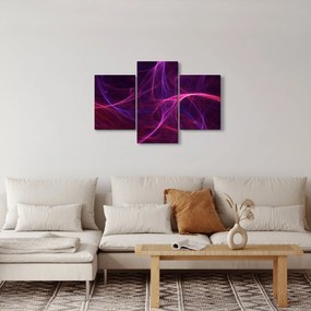 Abstraktný obraz kriviek (90x60 cm)