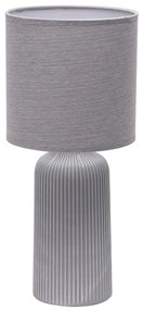 ONLI ONLI - Stolná lampa SHELLY 1xE27/22W/230V šedá 45 cm OL0212