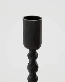 House Doctor Železný svietnik Mala Black 18,5 cm