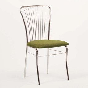 Stima Stolička IRINA chrom Vyberte látku ->: LUX Zelená 18