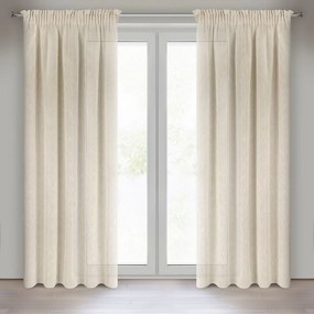 ZÁVES NA PÁSKE ANGELICA 140X270 CM BÉŽOVÁ