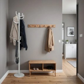 Stojanový vešiak WIKTOR sivý