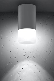 CLX Stropné moderné osvetlenie EMILIA-ROMAGNA, 1xGU10, 50W, 13x6, 4cm, šedé