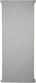 Bielo-šedá antik drevená knižnica Christiane - 80*36*195 cm