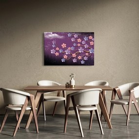Obraz - Jarný súmrak (90x60 cm)
