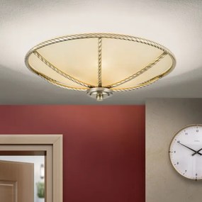 Orion - Stropné svietidlo MAURO 3xE27/60W/230V, priemer 42 cm, bronz