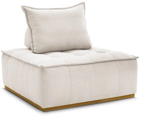 Biele ženilkové kreslo Elisa – Bobochic Paris