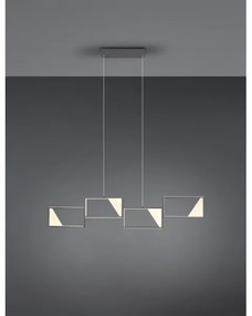 Trio - LED Stmievateľný luster na lanku CAFU 4xLED/7W/230V