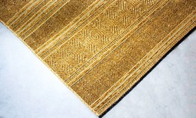 BE Koberec Saran G001 YELLOW – žltý obdĺžnikový Rozmer: 60x100 cm