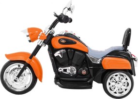 Ramiz Motorka Chopper NightBike oranžová