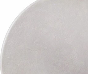 Okrúhly konferenčný stolík Clav 60 cm - svetlošedý