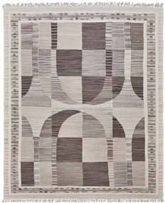 Ručne viazaný kusový koberec Da Vinci III DESP P115 Brown Stone Mix, 160x230, hnedá, obývacia izba, Diamond Carpets India