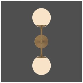 Nástenné svietidlo v zlatej farbe Squid Lighting Kruva, dĺžka 58 cm