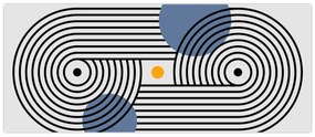 Obraz - Minimalistická abstrakcia N⁰3 (120x50 cm)