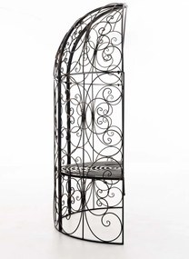 Oblúk na ruže Rosie s lavičkami - Bronzová