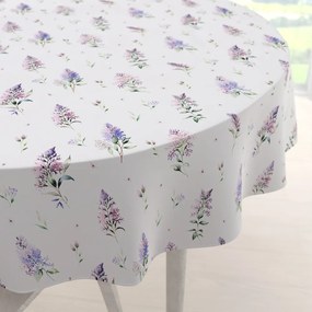 Biante Teflónový okrúhly obrus TF-105 Orgovány na bielom Ø 110 cm