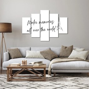 Obraz - Make memories (150x105 cm)