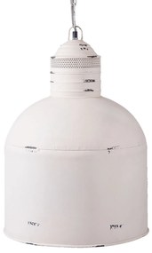 Bíelé závesné světlo - Ø 39*56 cm