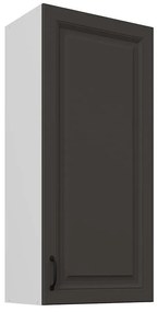 Skrinka do kuchyne Stilo grafit matná/biely 50G-108 1F