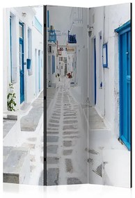 Paraván - Greek Dream Island [Room Dividers] Veľkosť: 135x172, Verzia: Akustický