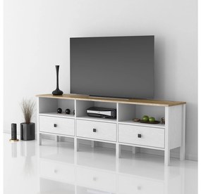TV stolík/skrinka Franc 36 (biele drevo). Vlastná spoľahlivá doprava až k Vám domov. 1107904