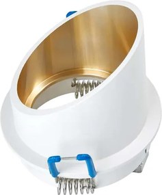 BERGE Podhľadové svietidlo GU10 71065 - biele - nevyklopné