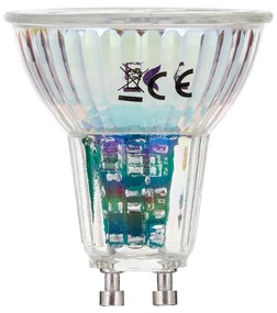 LED reflektor GU10 MR16 5W 3000K číra stmievateľná