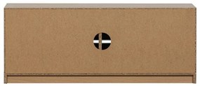 Modulárny TV stolík v dekore duba v prírodnej farbe 110x44 cm Modulair – vtwonen