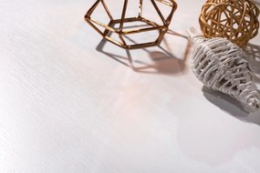 Trojdverová šatníková skriňa so zrkadlom Pure - biela