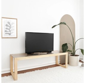 TV stolík Pevapa (natural) . Akcia -18%. Vlastná spoľahlivá doprava až k Vám domov. 1095489