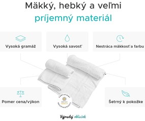 Uterák BASIC DUAL 50 x 100 cm marhuľový, 100% bavlna