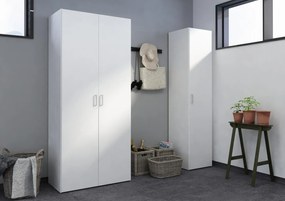 Šatníková skriňa Sida 77 cm biela