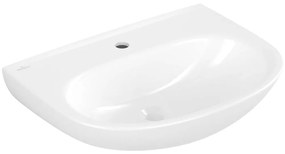 VILLEROY &amp; BOCH O.novo závesné umývadlo s otvorom, bez prepadu, 600 x 460 mm, biela alpská, 4A406101